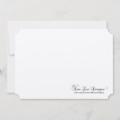 Invitation Mascarade blanche Masque Masque Masque Costume Hal (Dos)