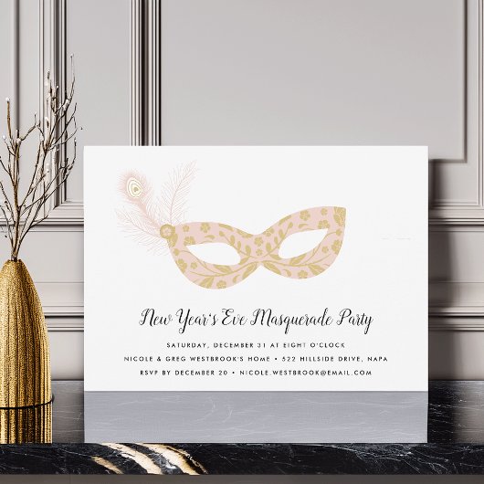 Invitation mascarade de la fête de la Saint-Sylves