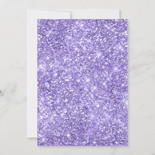 Invitation mascarade iridescente masque vénitienne girly glam (Dos)