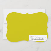 Invitation Mascarade Jaune Mascarade Masque Masque Costume Ha (Dos)