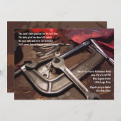 Invitation masculine d'outils (Devant / Derrière)