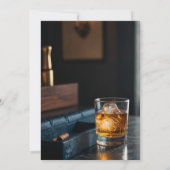 Invitation Masculine Whiskey & Cigar Night | Gentlemen’s Part (Dos)