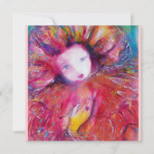 INVITATION MASK EN ROUGE /MARDI GRAS MASQUERADE PARTI (Devant)