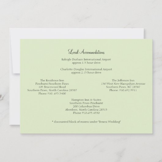 Invitation Mason Jar et Mariage Fleur sauvage (Dos)