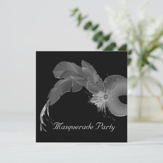 Invitation Masquarade (Debout devant)