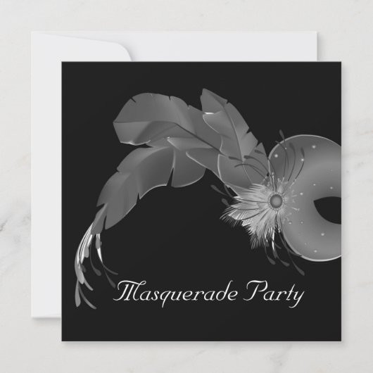 Invitation Masquarade (Devant)