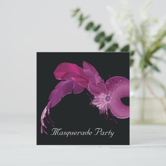 Invitation Masquarade (Debout devant)