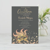 Invitation Masque, Confetti Dots Masquerade Quinceañera (Debout devant)