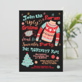 Invitation Masque de Noël et fête de la sueur (Debout devant)