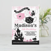 Invitation Masque d'Halloween (Debout devant)