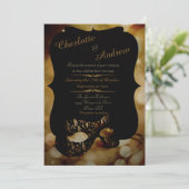 Invitation Masque d'or (Debout devant)