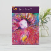 INVITATION MASQUE EN ROUGE / SOIRÉE DE MARDI GRAS COSTUMÉE (Debout devant)