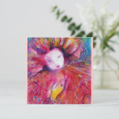 INVITATION MASQUE EN ROUGE / SOIREE MARDI GRAS MASQUERADE (Debout devant)