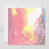 INVITATION MASQUE EN ROUGE / SOIREE MARDI GRAS MASQUERADE (Dos)