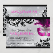 Invitation Masquerade (Devant / Derrière)