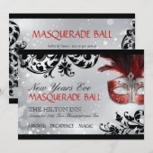 Invitation Masquerade (Devant / Derrière)
