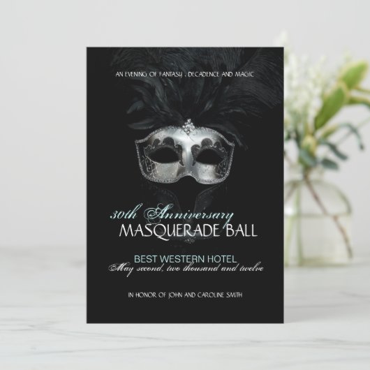 Invitation Masquerade (Debout devant)