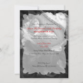 Invitation Masquerade Anniversaire Ball Costume (Dos)