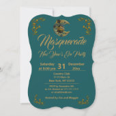 Invitation Masquerade Ball Party (Devant)