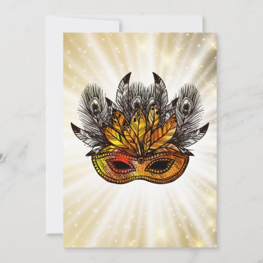 Invitation Masquerade de Starburst Masquerade (Dos)