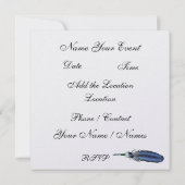 Invitation Masquerade - Événement de gala - SRF (Dos)