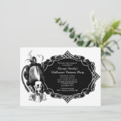 Invitation Masquerade Halloween Costume fête (Debout devant)
