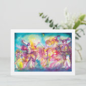 Invitation MASQUERADE, Mardi Gras Masques, Danse, Musique (Debout devant)