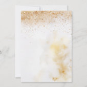 Invitation Masquerade Masque Or Blanc Dramatique 50e annivers (Dos)