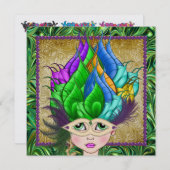 Invitation Masquerade Party - SRF (Devant / Derrière)