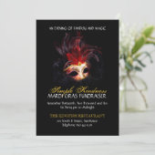 Invitation Masquerade - Personnalisée (Debout devant)