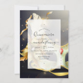 Invitation Masquerade Quinceañera (Devant)