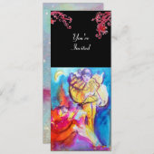 INVITATION MASQUERADE VENITIEN  / NOCTURNE MUSICAL (Devant / Derrière)