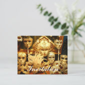 Invitation Masques de Carnaval vénitien (Debout devant)