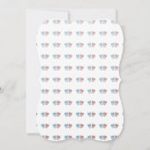 Invitation Masques de drame avec lunettes de soleil (Dos)