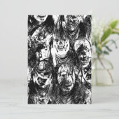 Invitation Masques déplaisants (Debout devant)