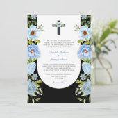 Invitation Masse nuptiale catholique Mariage religieux (Debout devant)