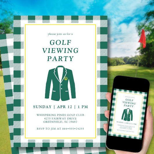 Invitation Masters - Diffusion en direct du Tournoi de Golf -