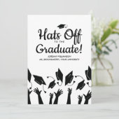 Invitation Masters Doctorat Bachelors Diplôme Photo (Debout devant)