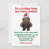 Invitation Mastodon festif (Dos)