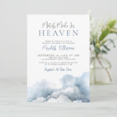 Invitation Match Made In Heaven Bridal Shower (Debout devant)