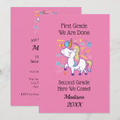 Invitation Maternelle Élémentaire École Primaire Redoublement (Devant / Derrière)
