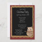 Invitation Mathématiques Noël souhait (Dos)