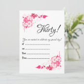 Invitation Matte 12,7 cm x 17,8 cm, enveloppes blanches stand (Debout devant)