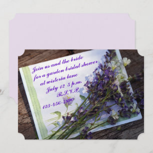 Invitation Matte 5" x 7", enveloppes blanches standard inclus