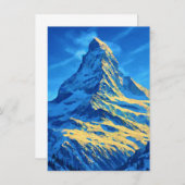 Invitation Matterhorn Peak (Devant / Derrière)