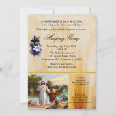 Invitation Matthieu 3:13-17 Jésus est baptisé (Devant)