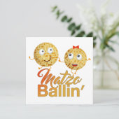 Invitation Matzo Ballin'. Pâque juive Seder de Pessa'h (Debout devant)