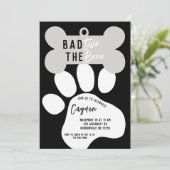 Invitation Mauvais Deux L'Os Black Dog Deuxième Anniversaire (Debout devant)