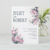 Invitation Mauve (Debout devant)