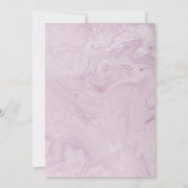 Invitation Mauve Rose (Dos)